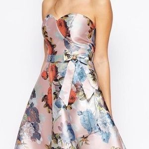 Formal Blush Pink  Strapless Gown: homecoming!